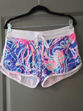 Lilly Pulitzer Chrissy Beach Shorts Jellies Be Jammin